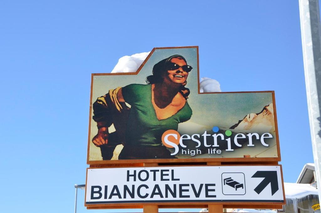 Hotel Biancaneve Sestriere Exterior foto